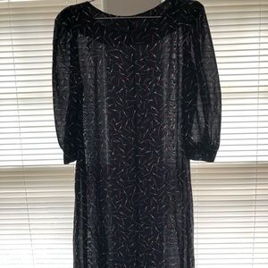 Vintage sheer dress